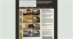Desktop Screenshot of customstonestl.com