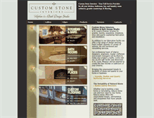 Tablet Screenshot of customstonestl.com